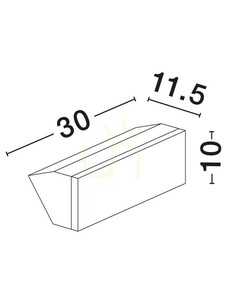 AMARETE Außenwandleuchte von Luces Exclusivas LE73783 small 1