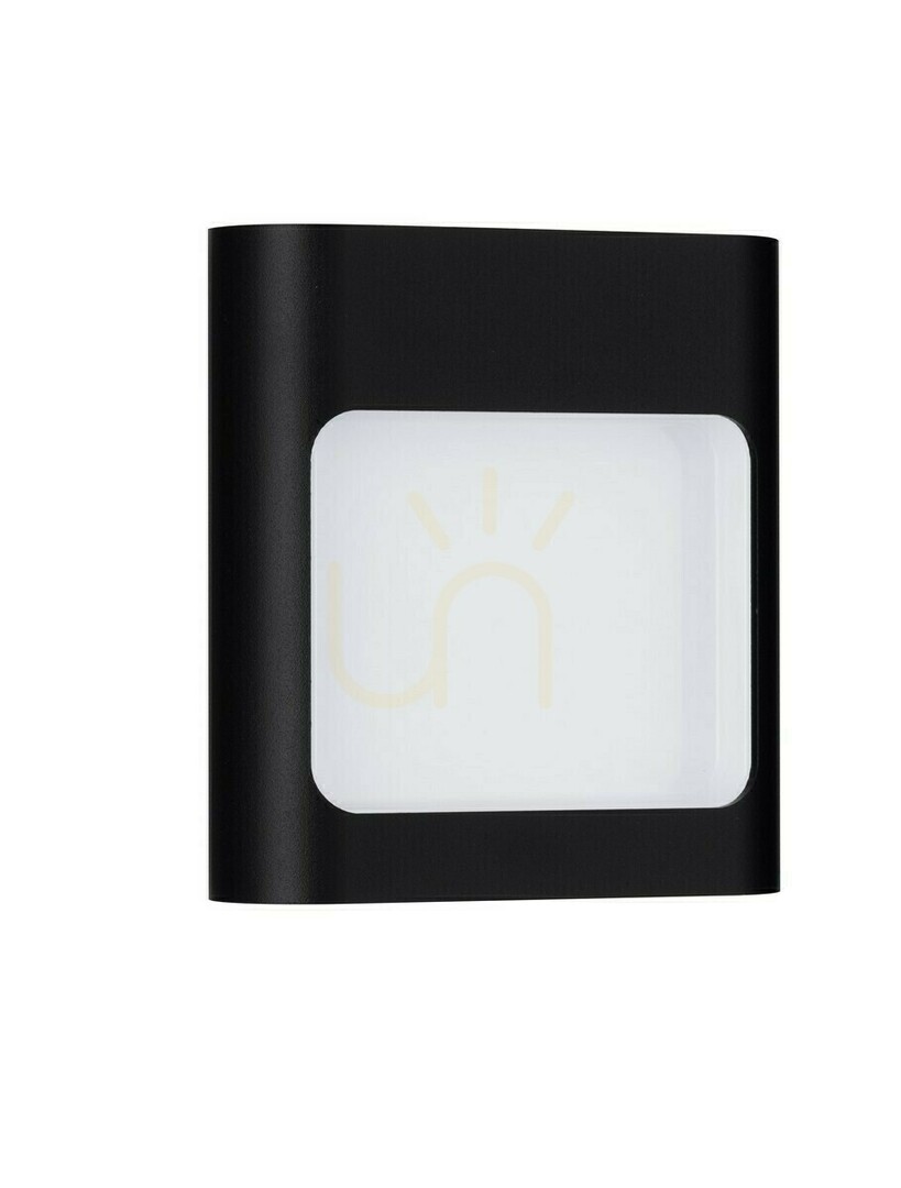 Luces Exclusivas ARBIETO LE73786 Außenwandleuchte, LED 9 W 3000 K, 562 lm, Schwarz matt, IP54