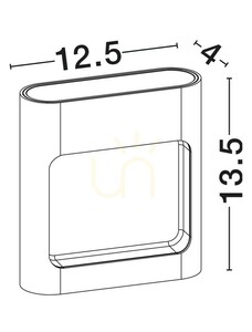 ARBIETO Luces Exclusivas Außenwandleuchte LE73788 small 1