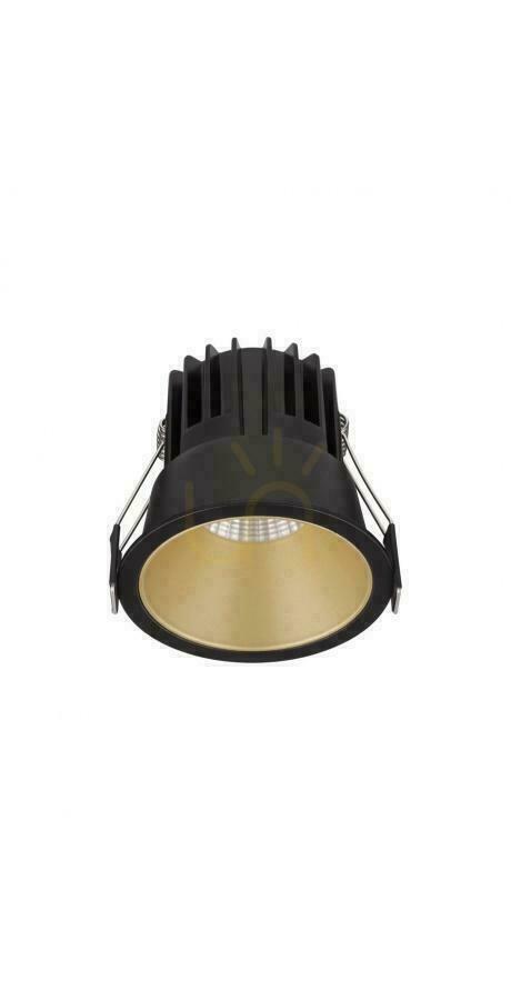 Einbaustrahler ARAMIEL LE65105 schwarz-gold LED 13 W Luces Exclusivas