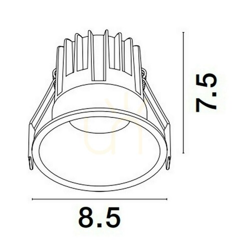 Prüfen ARAMIEL Luces Exclusivas Deckenobjektiv LE65111