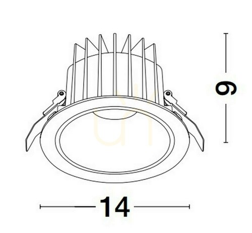 Prüfen TORVIAN Luces Exclusivas Deckennetz LE65118
