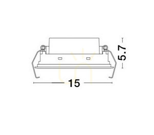CALINDA Luces Exclusivas Deckenleuchte LE65122 small 3