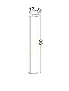 CALMARE Leuchtsäule von Luces Exclusivas LE75121 4 CALMARE Leuchtsäule von Luces Exclusivas LE75121 small 4