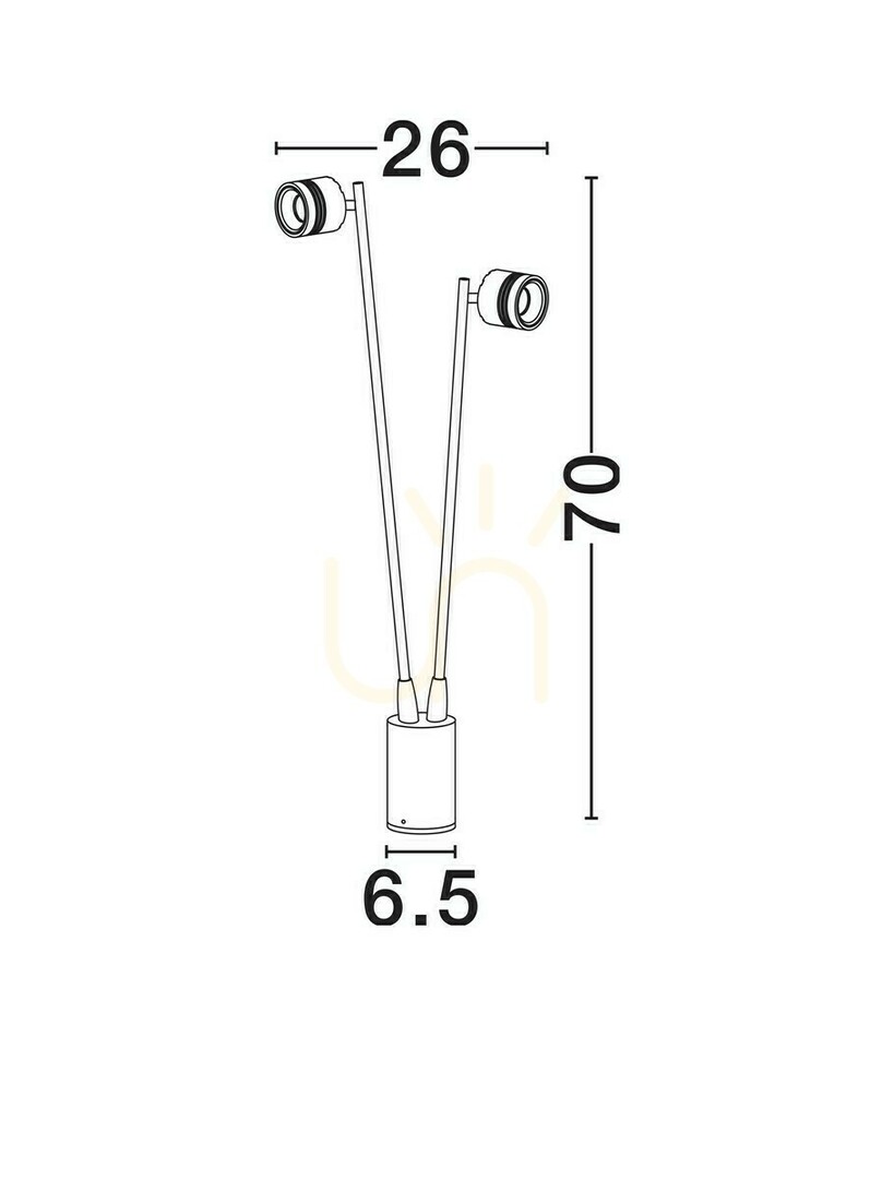 Anzeige BELANOR Luces Exclusivas Beleuchtungspfosten LE75165 BELANOR Luces Exclusivas Beleuchtungspfosten LE75165