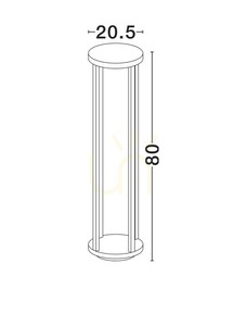 TAZORIA Leuchtsäule von Luces Exclusivas LE75171 small 3