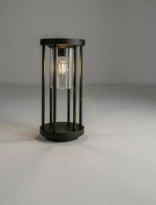 Luces Exclusivas MONTIVA LE75172 Pollerleuchte, Anthrazit, 35 cm, E27 small 2