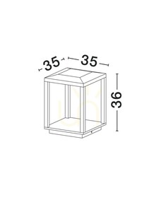 ORVENZA Lichtmast von Luces Exclusivas LE75175. 3 ORVENZA Lichtmast von Luces Exclusivas LE75175. small 3