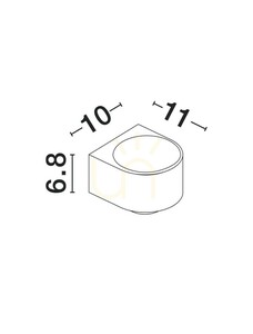 DALUNIA Luces Exclusivas Außenwandleuchte LE75207 small 3