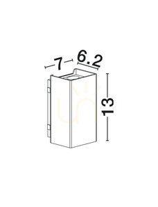 TORENZA Außenwandleuchte von Luces Exclusivas LE75211 small 4