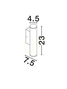 TERVONA Wandleuchte für Außenbereich von Luces Exclusivas LE75242 3 TERVONA Wandleuchte für Außenbereich von Luces Exclusivas LE75242 small 3