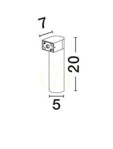 JASTELA Luces Exclusivas Außenwandleuchte LE75243 1 JASTELA Luces Exclusivas Außenwandleuchte LE75243 small 1