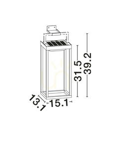 OLVERTO Luces Exclusivas Außenwandleuchte LE75291 1 OLVERTO Luces Exclusivas Außenwandleuchte LE75291 small 1
