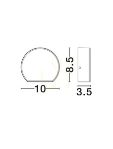 SARDIRA Luces Exclusivas Außenwandleuchte LE75308 small 3