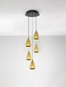 RORIZNO Pendelleuchte 5-flammig Luces Exclusivas LE45114 small 0