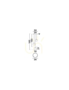 LURVELA Luces Exclusivas Pendelleuchte LE45129 small 3
