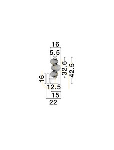 TANVERA Wandleuchte von Luces Exclusivas LE45205 small 3