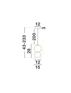 JORELIA Luces Exclusivas Pendelleuchte LE45257 small 3