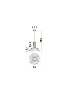 GIRONTO Pendelleuchte von Luces Exclusivas LE45305 small 3