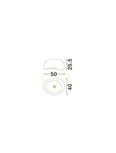Deckenleuchte PALINZA Luces Exclusivas LE45330 grau 50 cm E27 small 3