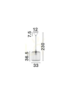 ZORTINA Luces Exclusivas Pendelleuchte LE45350 small 2