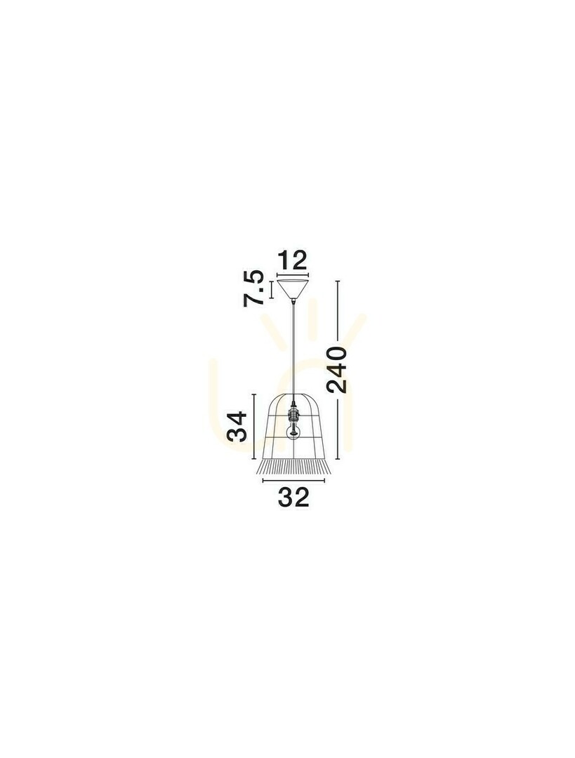 Anzeige FANLIZA Luces Exclusivas Pendelleuchte LE45360 FANLIZA Luces Exclusivas Pendelleuchte LE45360