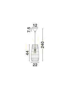 GELVIRA Luces Exclusivas Pendelleuchte LE45378 small 3