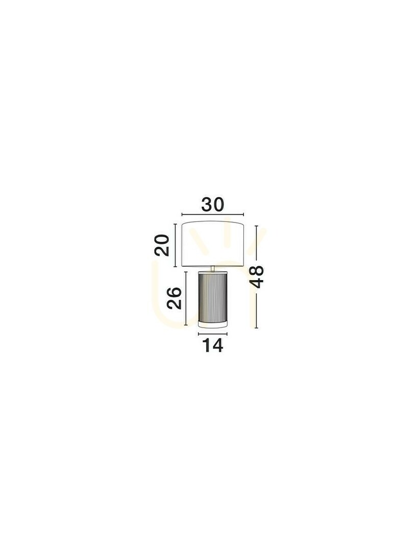 Zeige ONTAREZ Luces Exclusivas Tischleuchte LE45381 ONTAREZ Luces Exclusivas Tischleuchte LE45381