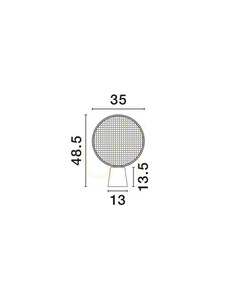 COLVERZO Luces Exclusivas Tischleuchte LE45386 small 3