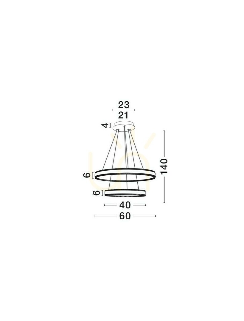 Anzeige DONTERIO Luces Exclusivas Pendelleuchte LE45401 DONTERIO Luces Exclusivas Pendelleuchte LE45401