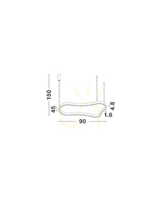VELBANO Luces Exclusivas Pendelleuchte LE45414 small 3
