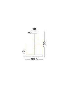 FOVENTO Luces Exclusivas Pendelleuchte LE45443 small 3