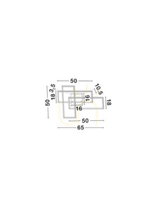 DENVERA Wandleuchte von Luces Exclusivas LE45477 small 1