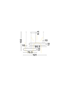 TURVIANO Pendelleuchte von Luces Exclusivas LE45490 3 TURVIANO Pendelleuchte von Luces Exclusivas LE45490 small 3