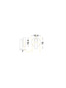 LAVONTO Wandleuchte von Luces Exclusivas LE45529 1 LAVONTO Wandleuchte von Luces Exclusivas LE45529 small 1