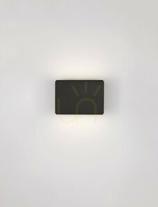 Schwarze LED-Wandleuchte LORANCA LE45563 10 W 487 lm 3000 K small 1