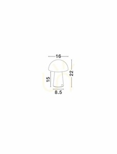 CASTORO Luces Exclusivas Tischleuchte LE45584 small 2