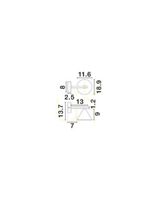 SALVADO Wandleuchte von Luces Exclusivas LE45596 small 3