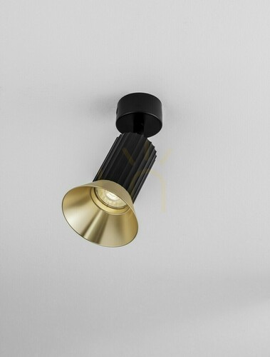 Prüfen Aufbaustrahler MARENZO Luces Exclusivas LE45602 schwarz-gold