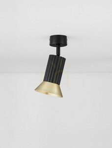 Aufbaustrahler MARENZO Luces Exclusivas LE45602 schwarz-gold small 2