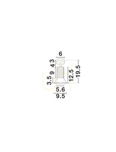 Aufbaustrahler MARENZO Luces Exclusivas LE45602 schwarz-gold small 3