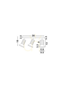 Spot MARENZO Luces Exclusivas LE45609 small 3