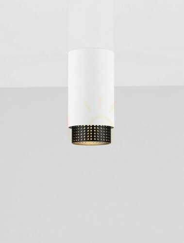 Prüfen Aufputz-Deckenstrahler Luces Exclusivas TORVILA LE45620 weiß-schwarz GU10