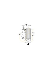 SELMORA Wandleuchte von Luces Exclusivas LE45638 small 3