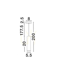 ZENFARO Luces Exclusivas Pendelleuchte LE45669 small 3