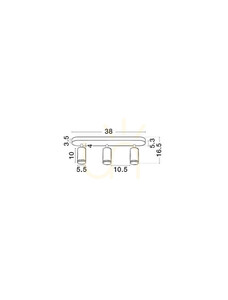ZENFARO Luces Exclusivas Moderne Lampe LE45680 small 3
