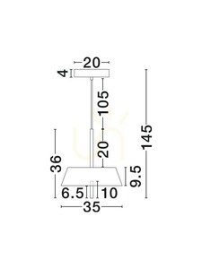 AGUILA Luces Exclusivas Pendelleuchte LE45709 4 AGUILA Luces Exclusivas Pendelleuchte LE45709 small 4