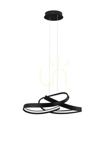 Luces Exclusivas ALAGON LE45715 LED-Pendelleuchte, schwarz, 47 W, 60 cm small 0