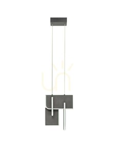 LED-Pendelleuchte ALBAIDA Luces Exclusivas LE45723, Graphit, 20 W, 2700 K small 0
