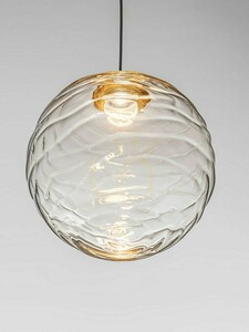 LED-Pendelleuchte ALBORA Luces Exclusivas LE45740, goldfarben, Glaskugel 14,6 cm, 3000 K small 4
